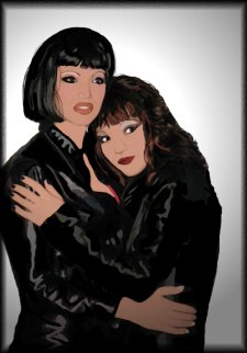 Lovely Lady Mia and Mistress Jean