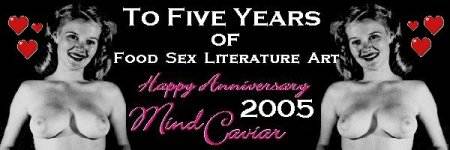 erotica, food, sex, literature, art, mind caviar, caviar, cavier
